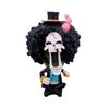 14 Styles Anime One Piece Zoro Luffy Sanji Sitting Figure Playthings Robin Nami Brook Chopper 8.5CM PVC Q Version Car Decoration Model