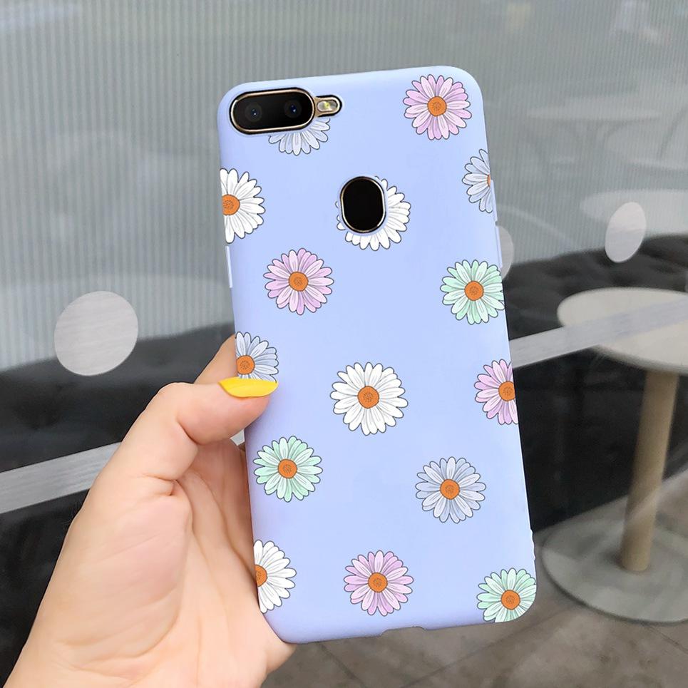 Pattern Phone Case For Oppo A5s OPPO AX5s Case Shockproof Matte Protection Back Cover For OppoA5s CPH1909 Silicone Capa OppoAX5s