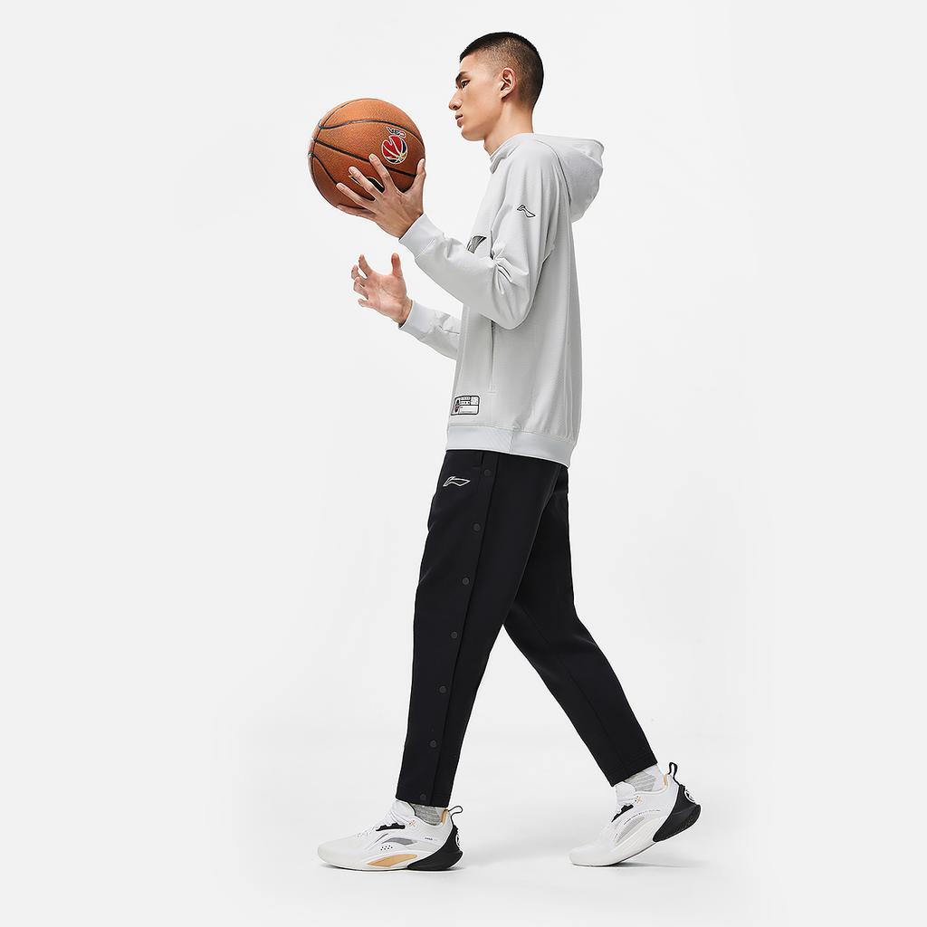 Men's Pants Li-Ning Li Ning Professional Basketball Collection Casual Pants Men's Black