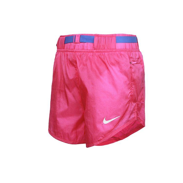 Nike Pantaloncini Casual da Donna Rosa Fiamma Moderati CJ2430-601