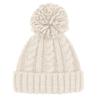 Unsiex Adults Cable Knit Melange Beanie