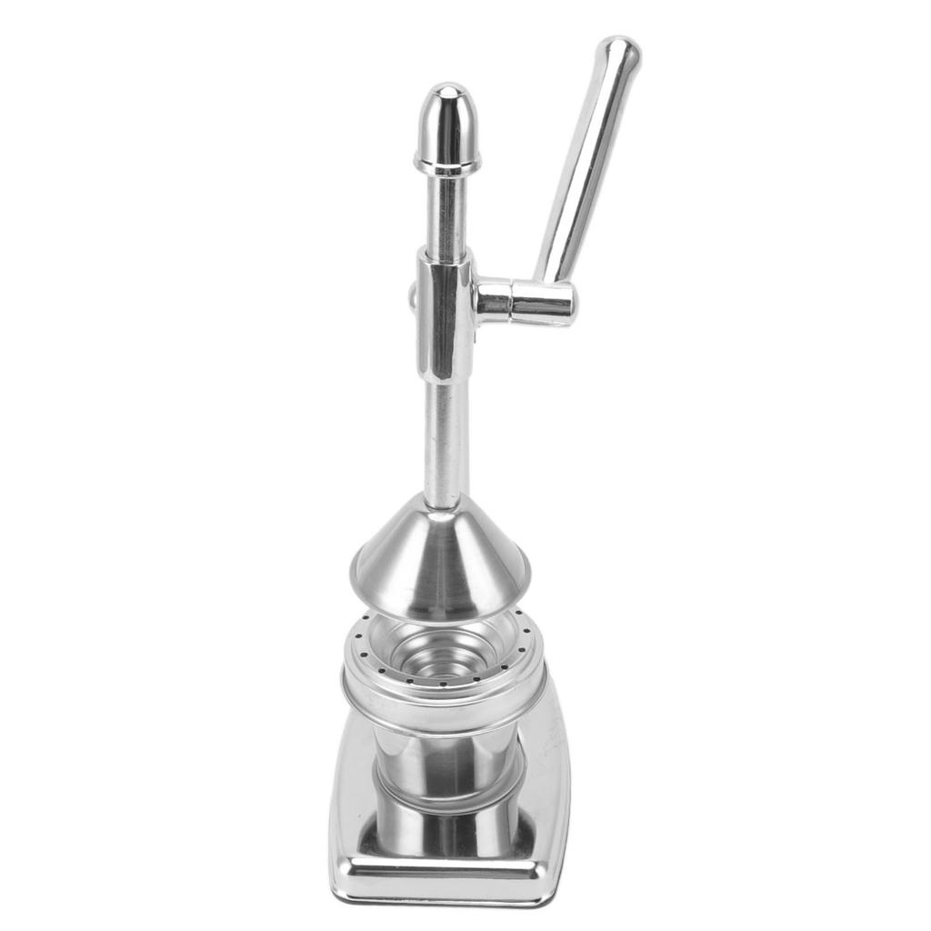 Manual Orange Squeezer 304 Stainless Steel Food Grade Minimalist Compact Ergonomic Rubber Handle