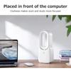 Touch Control Desk Fan 11.8 Inch Small Personal Cooling Fan Simple Design Bladeless Fan  Office