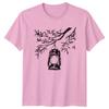 Lantern Camping Outdoors Graphic Tee Unisexs Unisexs Unisex TShirt Tree Sketch Light