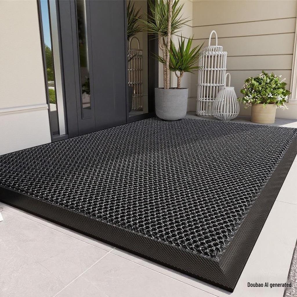 Outdoor Non-Slip Elastic Doormat for Villa Entrance Outdoor Entrance Carpet and Mat Outside The Door