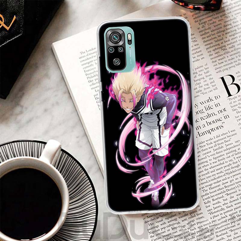 Blue Lock Shidou Ryusei Cover For Xiaomi Redmi Note 14 13 12S 12 11 Pro Plus Phone Case 11S 10S 10 11E 11T + 9S 9 Print Coque