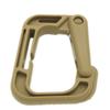 5Pc Outdoor Camping Tool D Type ITW Grimloc MOLLE Locking EDC Tactics Backpack Hanging Webbing Hook Buckle for Hiking
