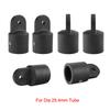 Nylon Boat Sunshade Fittings Portable Anti-rust Jaw Slide Outdoor Fishing Boats Kayak Deck Hinged Mount for 25/22mm