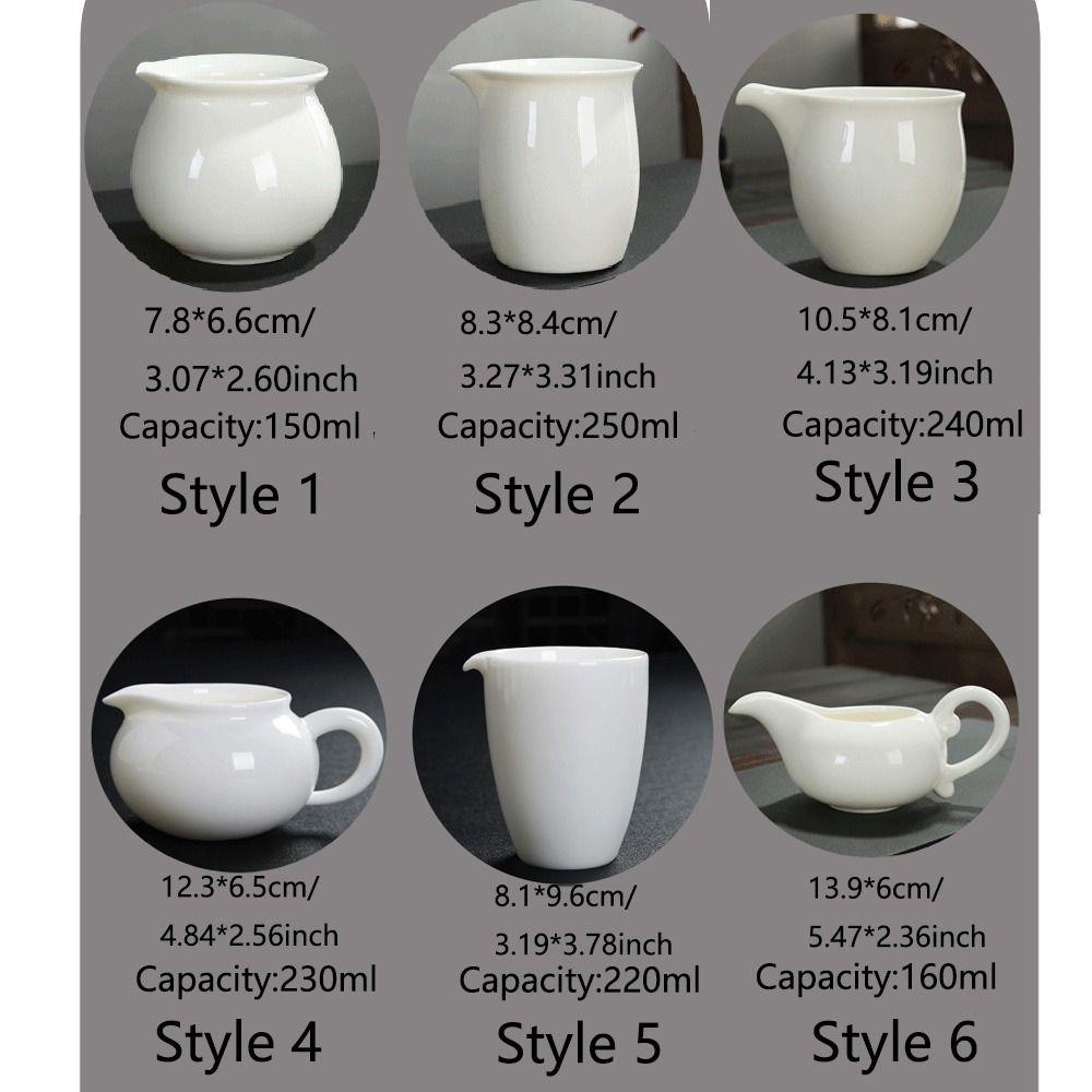 Traditional White Ceramic Cups White Porcelain Tea Mug Comfortable Tea Cup  Gifts