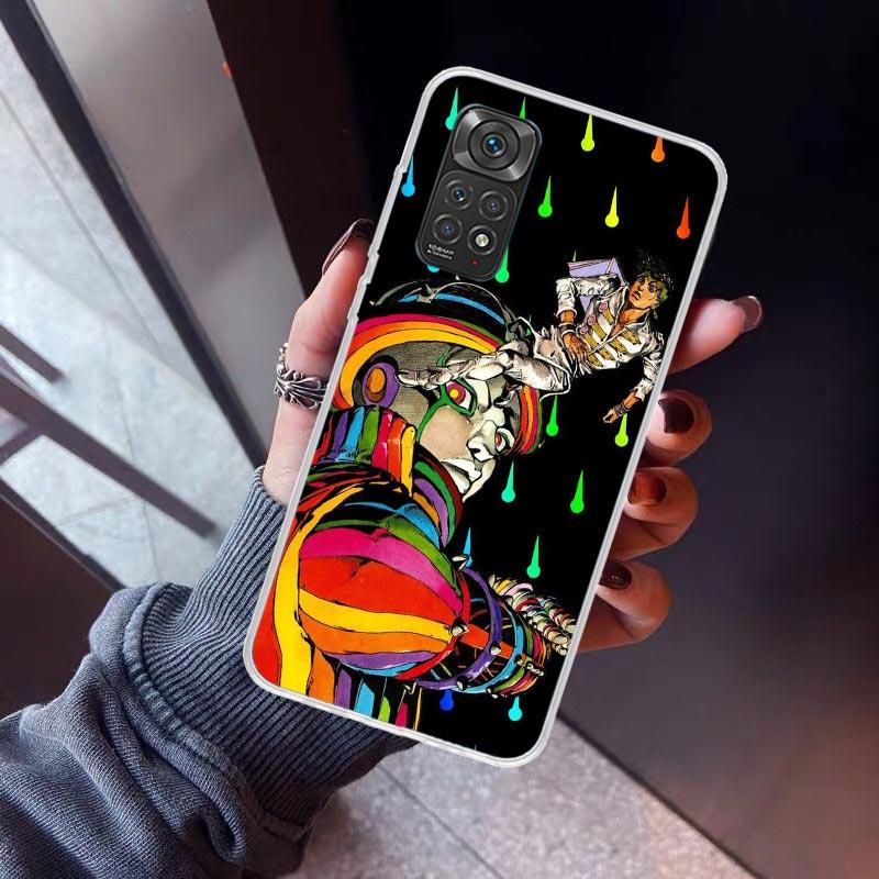 JoJo Adventure Rohan Kishibe Phone Case For Xiaomi Poco X5 X6 X7 Pro F7 Ultra M7 Redmi 15C 15 13C 13 12C 12 10 10C 10A 9 9C 9T 9