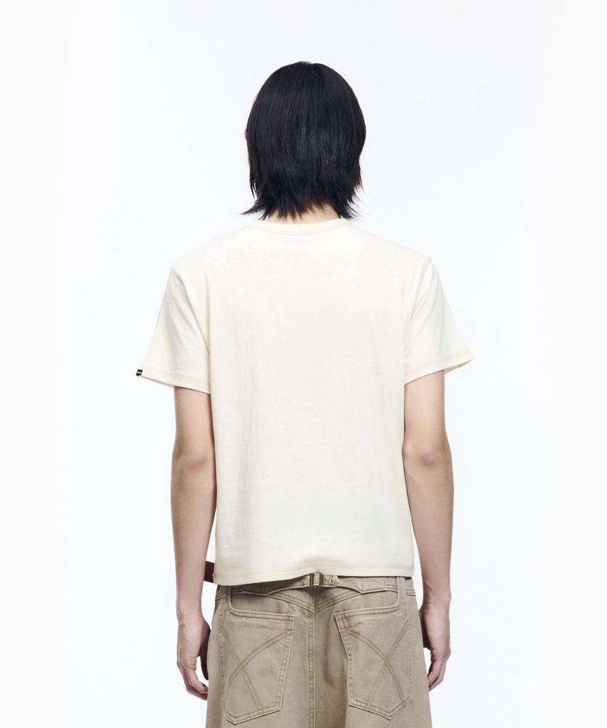 AAKAM Big Patch Cros2 Half Top (Butter)