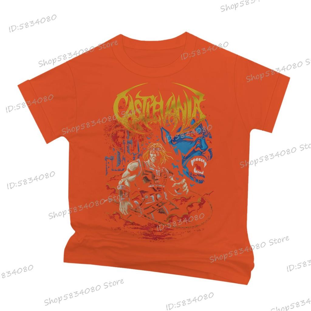Castlevania Anime Printed Cool TShirt Unisexs Womens Anime Harajuku Soft Tee Castlevania Gift for Him Street Style Cool TShirts