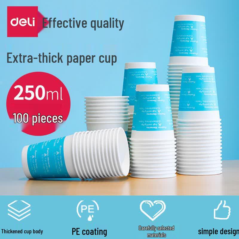 Deli Disposable Paper Cups