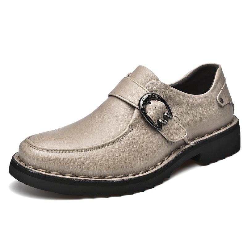 Golden Sapling Business Casual Shoes Men Leisure Flats Office Formal Footwear Leisure Party Loafers Platform Men's Wedding Shoe