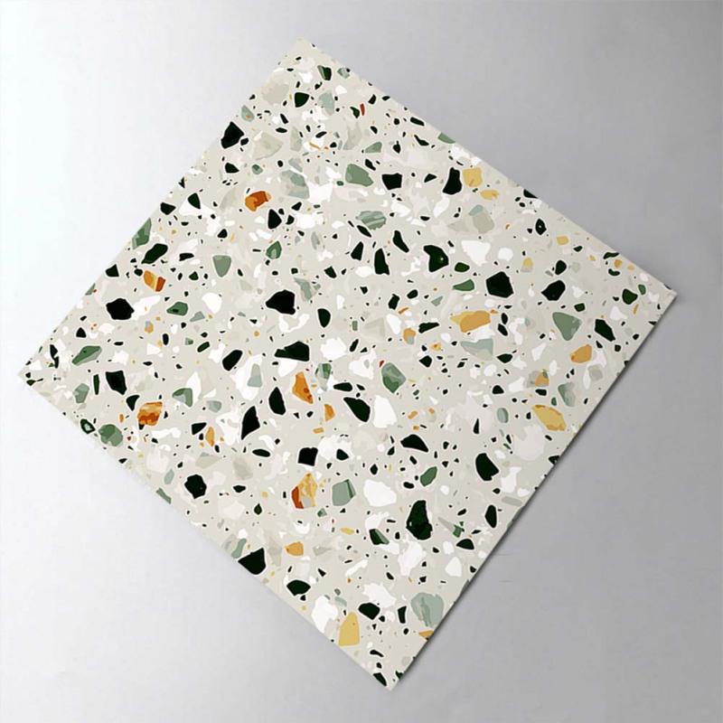 4 buc 30X30cm Autocolant de podea cu aspect de faianță simulat Baie Bucătărie Autocolante de perete impermeabile Decor pentru casă