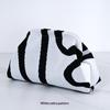 Polyester Cosmetic Clutch Bag Breathable Stain Resistant Large Capacity Makeup Bag for Ladies Daily Travel Gift