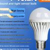 Voice-Activated Motion Sensor Light Bulb for Stairs and Hallways