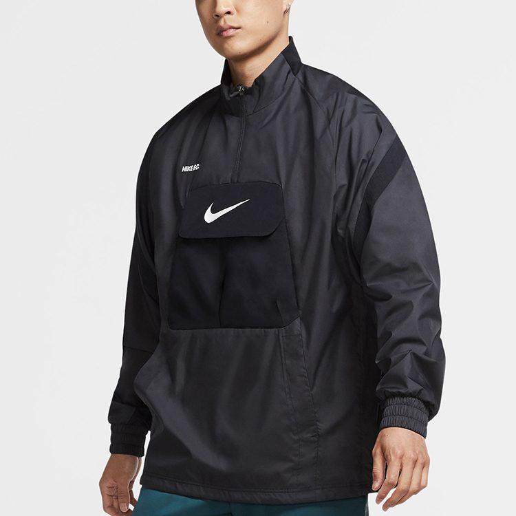 Nike Jackets Men's Black Stand Collar Moderate Other CK5589-010