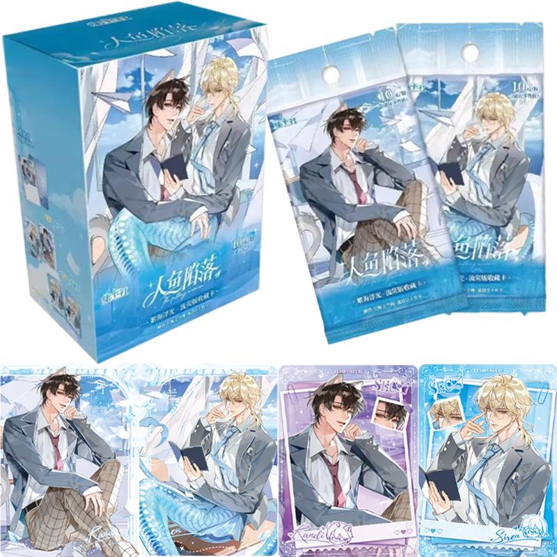 Genuine The Falling Merman Cards Vol.5 Island Imprint Liuying Edition Rim Baud Bai Novel Peripheral Anime Collection Cards Toys