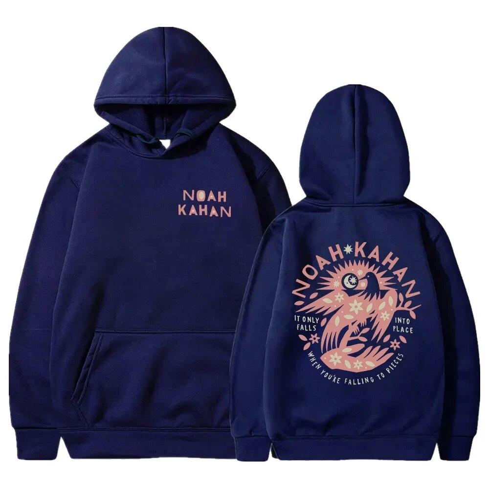 Noah Kahan Merch padajúci na kusy Mikina s kapucňou a dlhým rukávom Streetwear Unisex Dámska mikina 2023 Stick Season Tour Móda Oblečenie Unisex