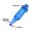 Brake Oil Changer Connector Emptying Tool with 1.2m Oil Pumping Pipe Brake Oil Replacement Tool for Car Vehicles Accessories