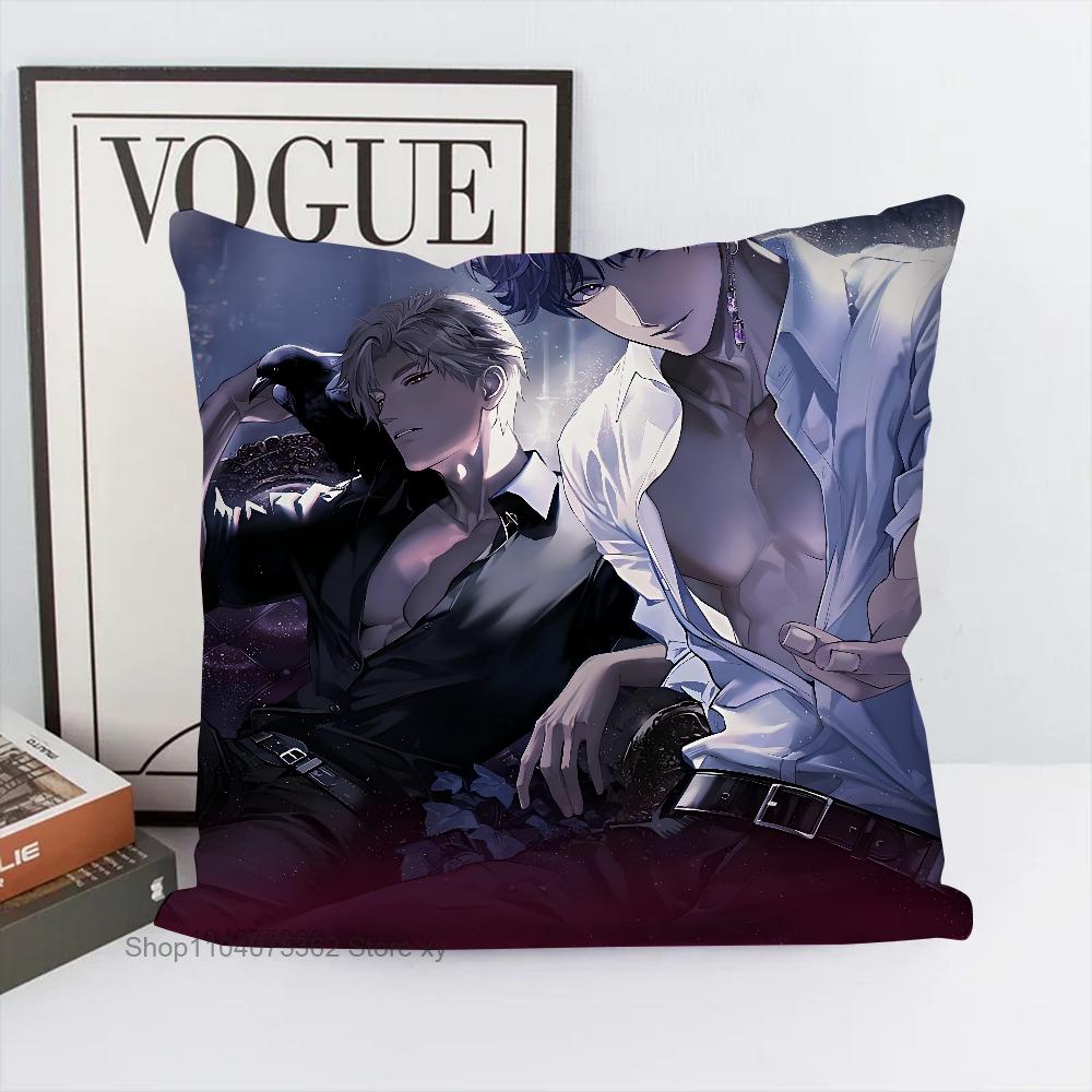 Deep Space And Love Sylus Pillow Case Square Pillow Bedroom Sofa Leisure Comfort Cushion Car Living Room Home Decoration