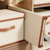Dustproof Storage Box with Lid Large Capacity Foldable Clothes Storage Box Double Thickness Moisture-proof Storage Box