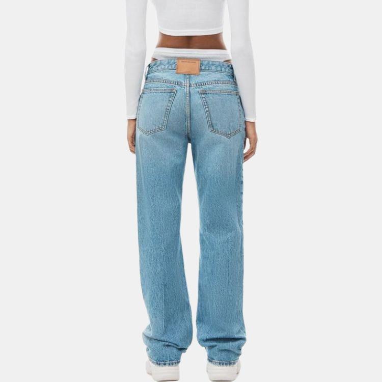 Alexander Wang Logo Patch Jeans Women's 4DC4234171-486
