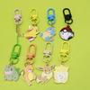 Pikachu & Psyduck Pokémon Keychain: Cute Cartoon Bag Pendant