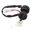 ATV Ignition Key Switch with Keys 2 Wire Perfect Replacement Ignition Switch for Banshee 350 2002 To 2006