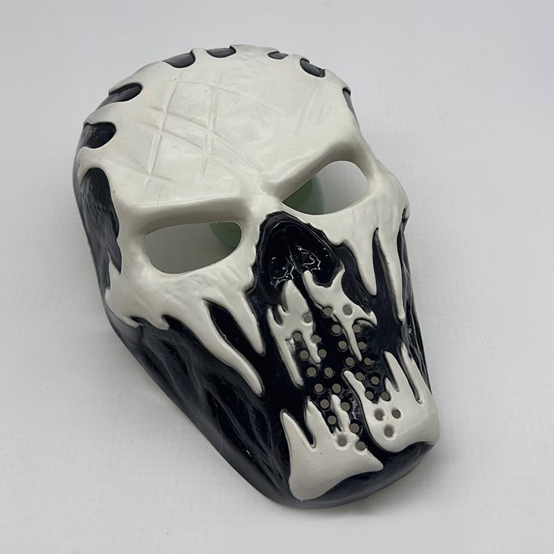 Halloween Horror Mask Spring-eyed Clown Vampire Skull Mask Script Kill Scary Scary Dress Up Props