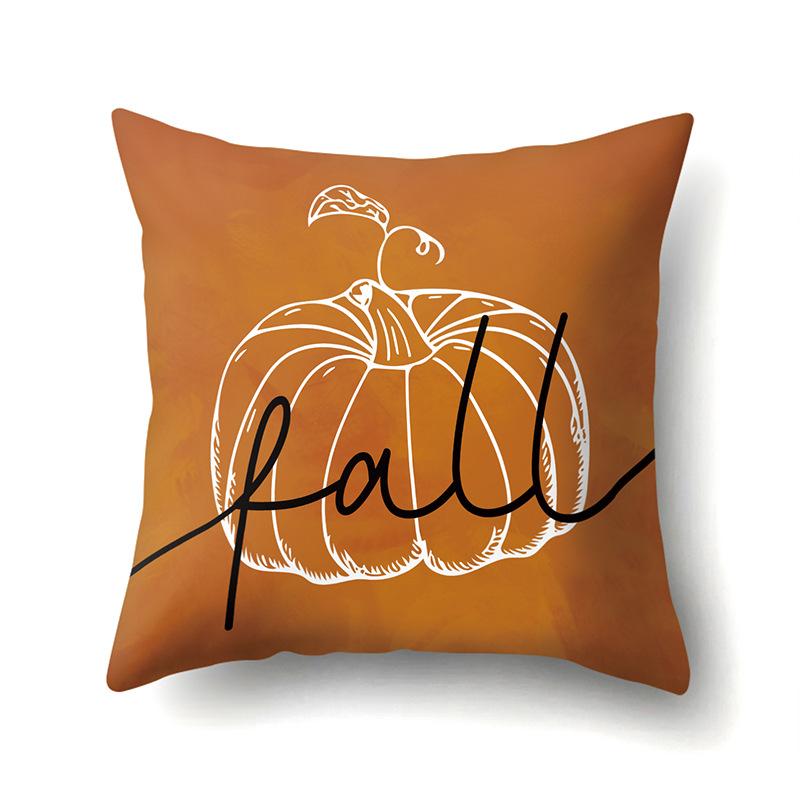 

Наволочка на День благодарения Благословение Кленовый лист Тыква Наволочка на диванную подушку Офис Дом Гостиная Наволочка 45x45 without pillow core