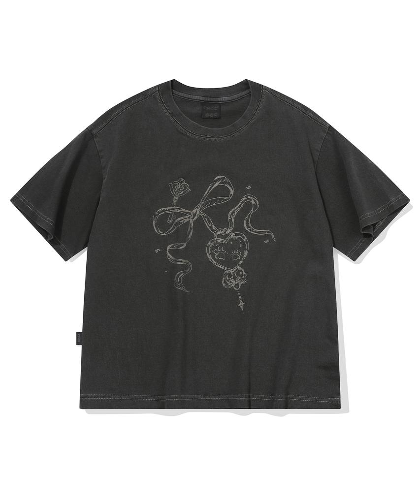 CPGN STUDIO Pouhartkey Short-Sleeve T-Shirt Pigment Black