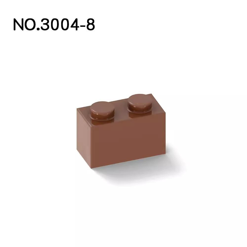 20 Stück MOC Teile 3004 Stein 1 x 2 Kompatible Steine DIY Zusammenbau Bausteine Partikel Kinderpuzzle Gehirnspielzeug Geschenk