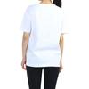 Nike T Shirts Women's White Crew Neck Moderate Straight Fit DD1486-100