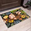 Custom Name Monkey Printed Carpet,Rug for Office Chair Living Room Bedroom Kitchen Room Decor Gifts.