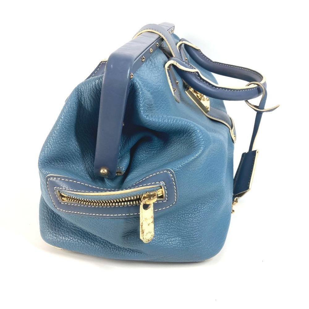 Louis Vuitton Suhali Angence New GM Tote Bag Hand Bag Suhari leather blue