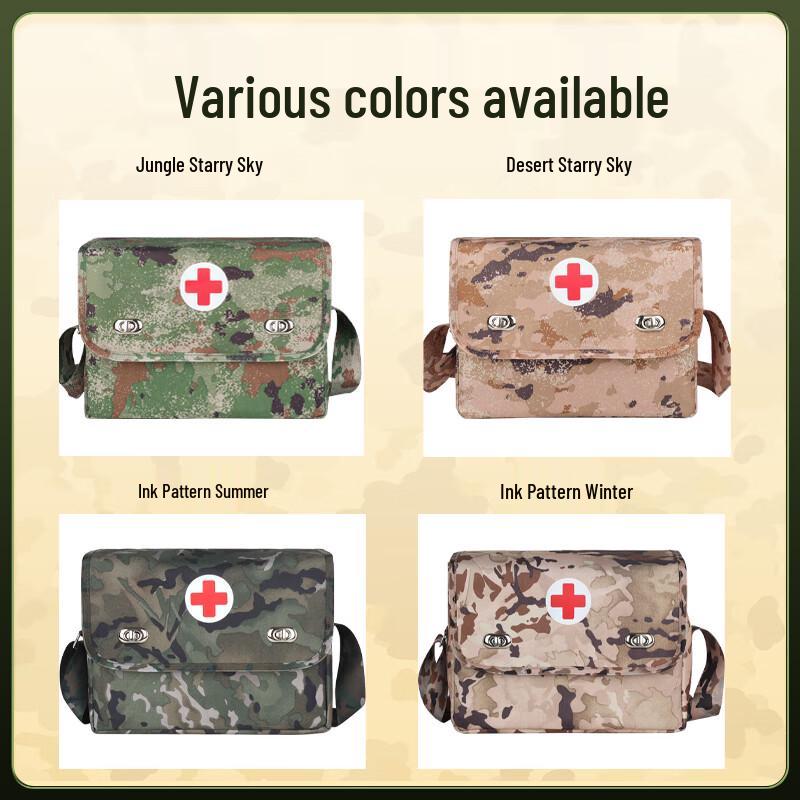Camouflage Outdoor First Aid Shoulder Bag