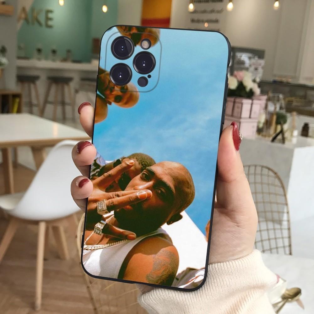 2pac Singer Phone Case For iPhone 15 14 11 12 13 Mini Pro XS Max Cover 6 7 8 Plus X XR SE 2020 Funda Shell