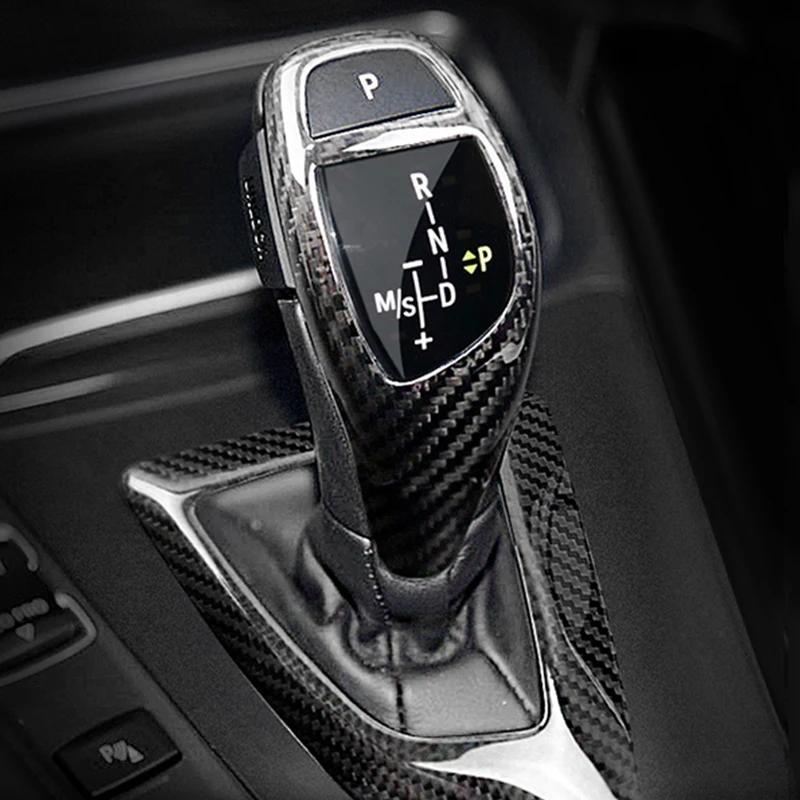 Carbon For BMW 1 2 Series F20 F21 F22 F23 Transmission Internal Air Conditioning CD Panel Door Armrest Decorative Sticker