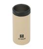 Takeda Corporation Cold Storage Can Holder 500ml Sand Beige [Vacuum/Cold storage/Outdoor/Home Drinking]