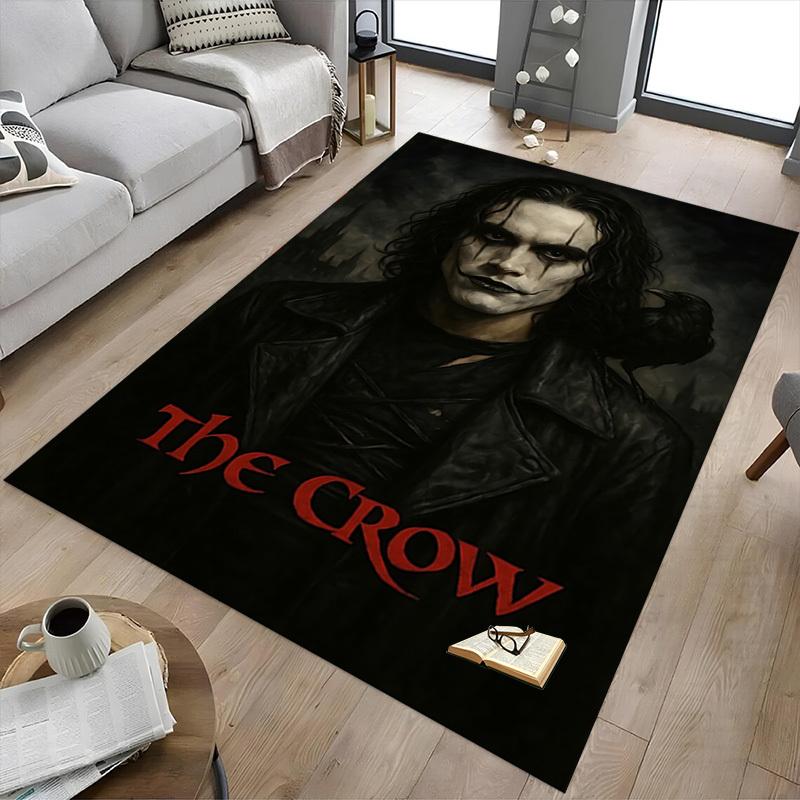 1pc The Crow Carpet, Office Rug Outdoor Mat Home Decor Area Carpet Festival