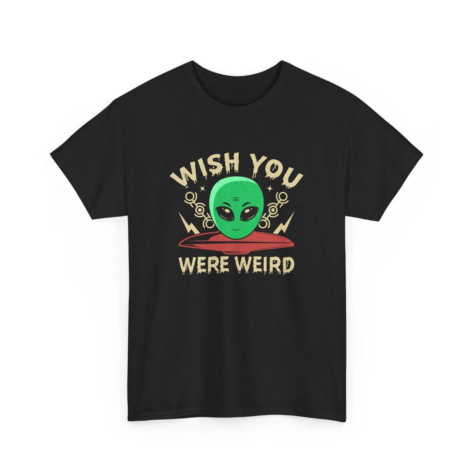 UFO Explorer Tee | Alien Graphic T-Shirt | Wish you were weird Shirt S