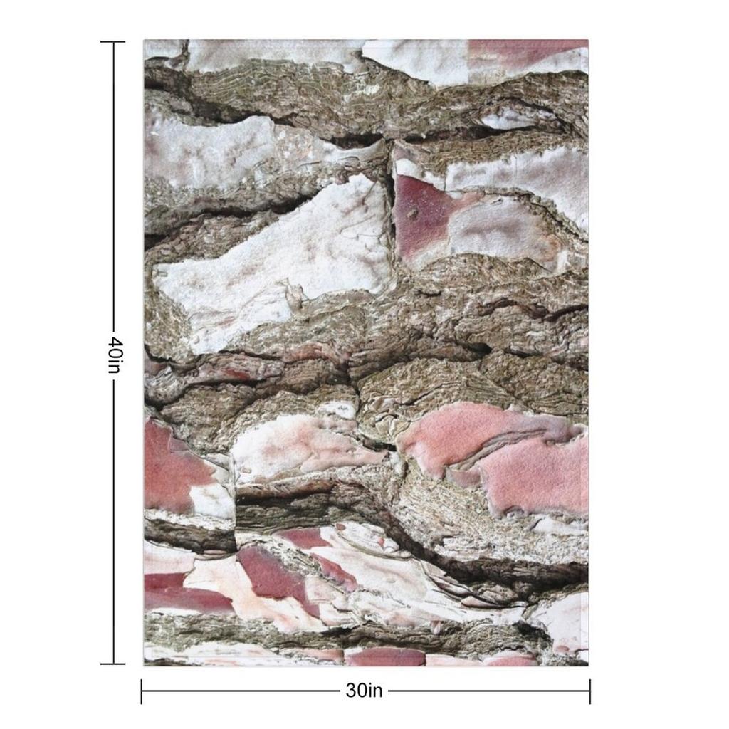 Pine Bark in Brittany Throw Blanket Hair Shaggy Decorative Beds Beautifuls Blankets