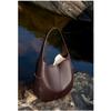 Genuine Leather Underarm Bag, Top-grain Cowhide Tote Bag, Shoulder Bag for Ladies.