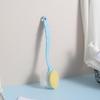 Double-Sided Bath & Back Scrubber with Towel & Long Handle