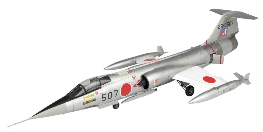 PLATZ 1/48 Scale Air Self-Defense Force F-104J Starfighter "Glory" Air Combat Competition 1980 205th Squadron Plastic Model AE-41 (Airplane)