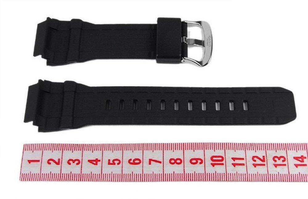 Genuine Casio Replacement Urethane 10388870 G-SHOCK Band, Black,