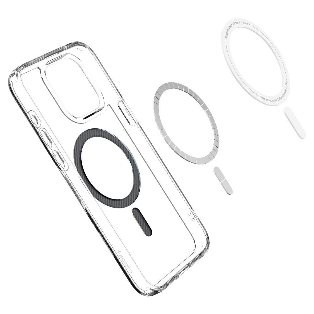 Spigen Ultra Hybrid Mag Magsafe Iphone 15 Pro Max Carbon Fiber