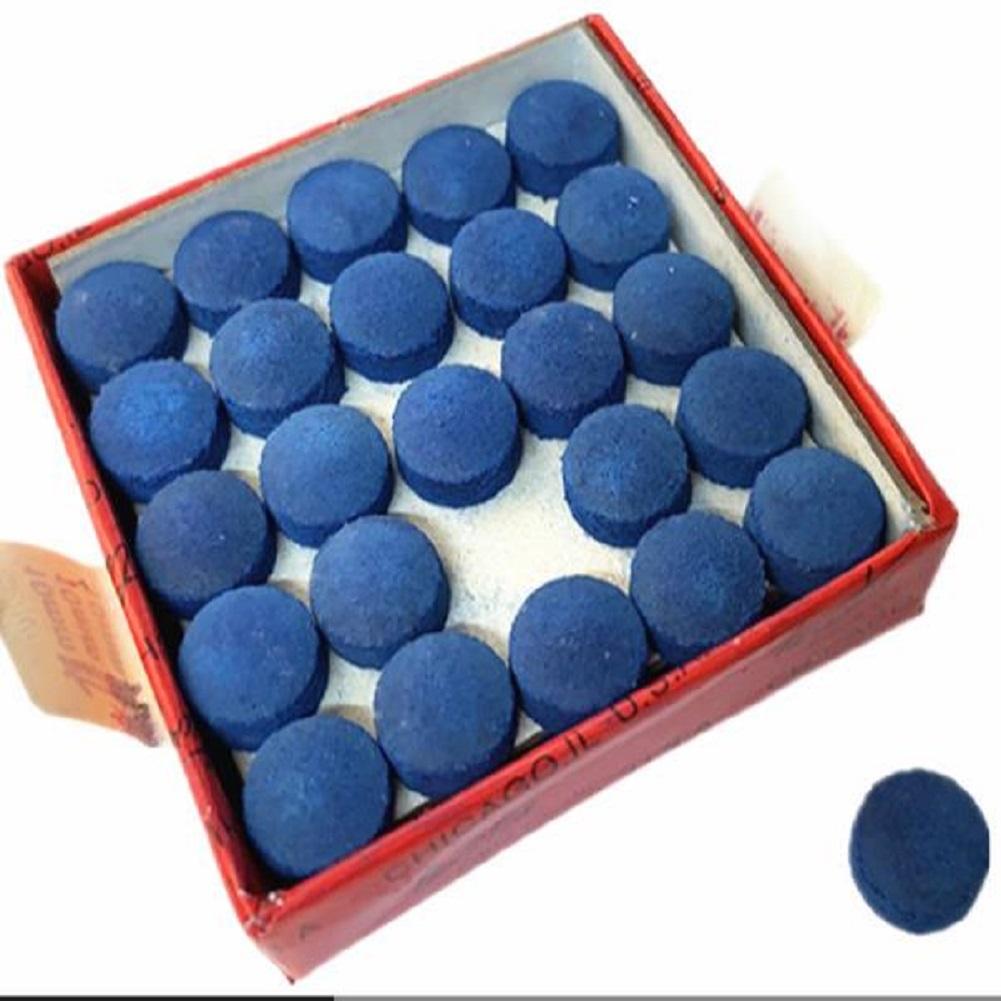 50pcs Cue Tips Glue-on Pool Billiards Snooker Cue Tips Stick Accessories